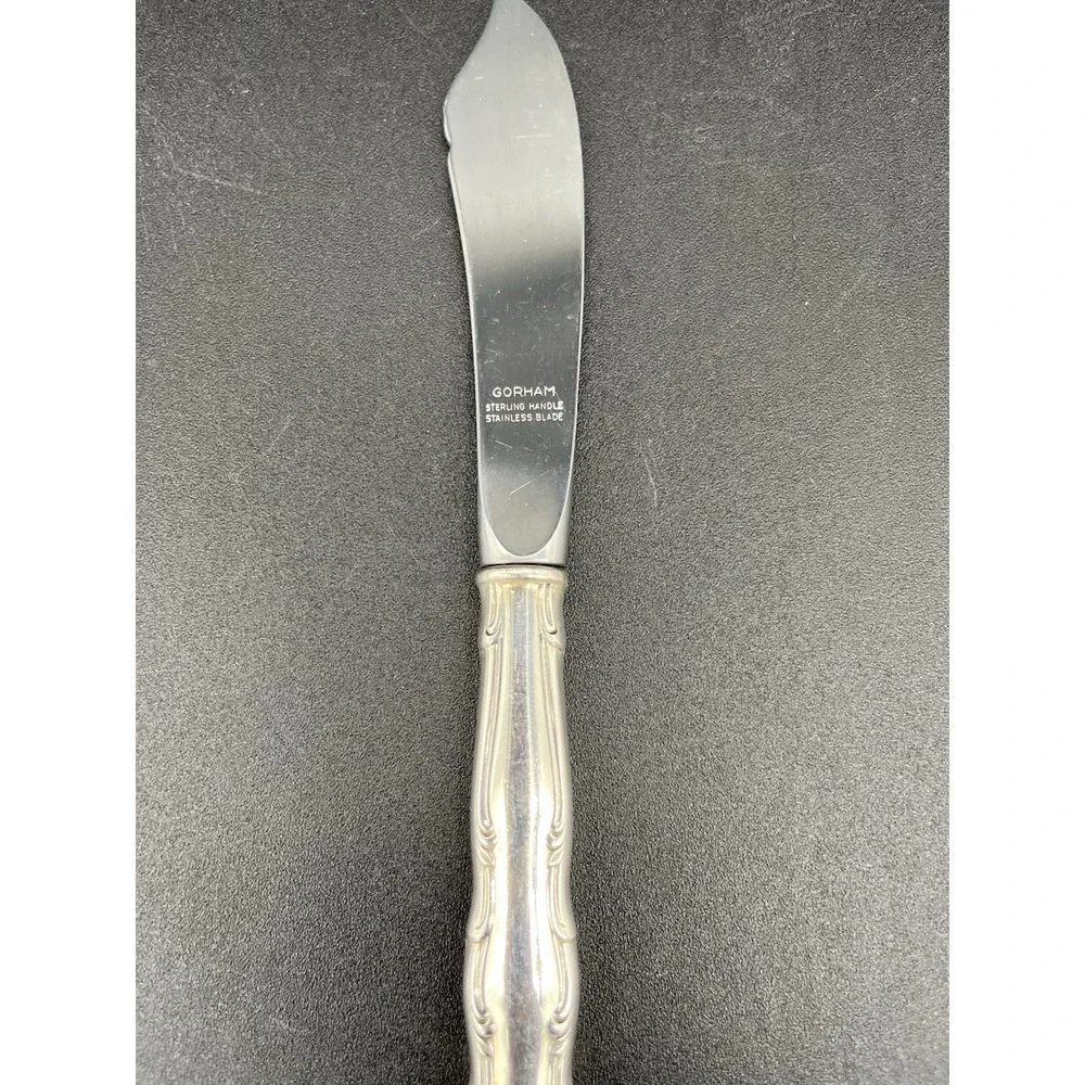 Sterling Silver Andante Notched Butter Knife By Gorham Silver